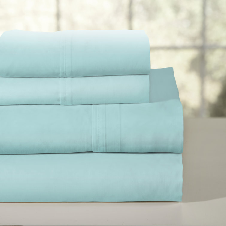 Charlton Home® Aldiana 200 Thread Count 100 Cotton Percale Sheet Set